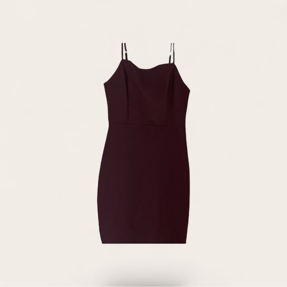 Astr Dresses & Skirts - Astr Spaghetti Strap Brown Mini Dress